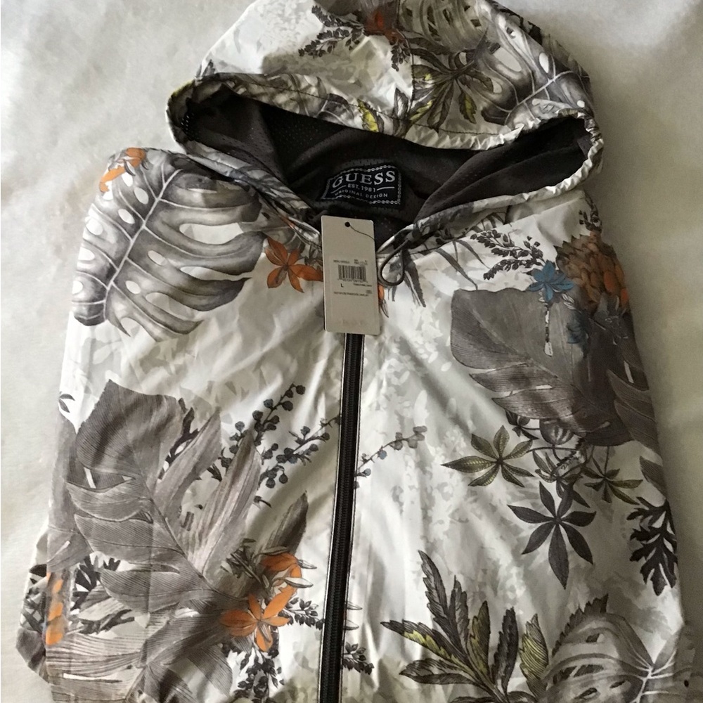 Men’s floral guess jacket